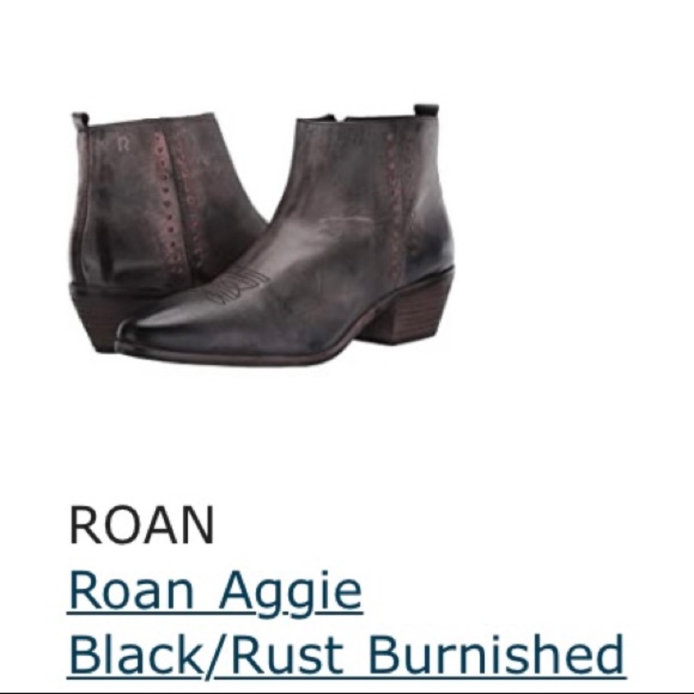 Roan Aggie Leather Bootie